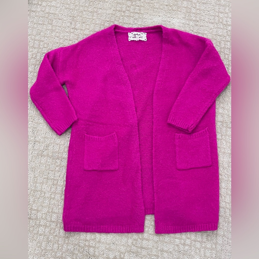 Pink Martini Bright Pink Knit Sweater